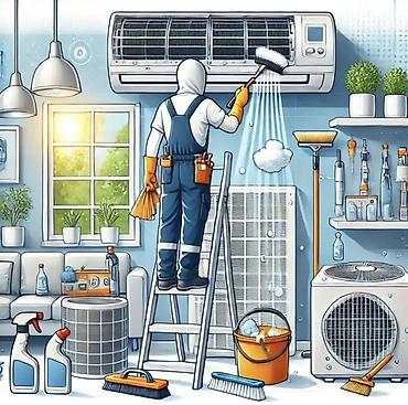 Настенные кондиционеры: Сплит-система, AUX, Новый, Более 100 м², Инверторный — 4