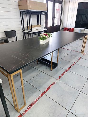 Столы для зала: 3 метровый стол-трансформер "Лофт". Длина от 53 см до 308 см — 3