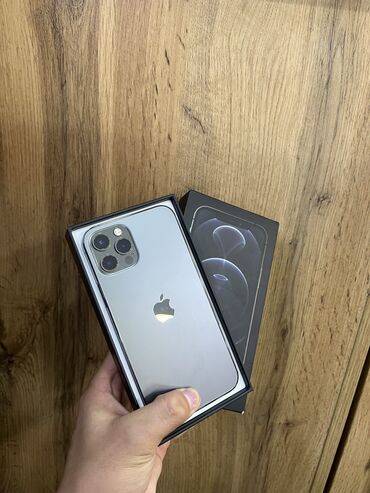 бу телефоны айфон 5: IPhone 12 Pro, Колдонулган, 256 ГБ, Black Titanium, Куту, 75 %