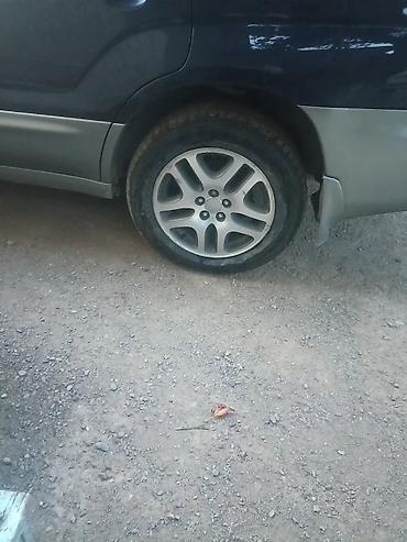 титановая: Диски R 16 Subaru, Комплект, отверстий - 5, Б/у — 2