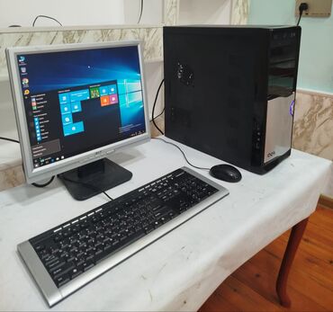 komputer ekran şəkilləri: Komputer ddr3🖥️ Ìslekdir🖱️ problemsiz. Windows. 10.pro yaddas Hdd
