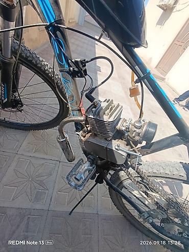 Mopedlər,skuterlər: Mator teze alinib 10 gundu qoyulub ustune 60CC du mator hec bir — 3