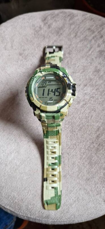 casio stari satovi: CALYPSO vrhunski sportsko militari digitalni sat donet iz Nemacke NOV!