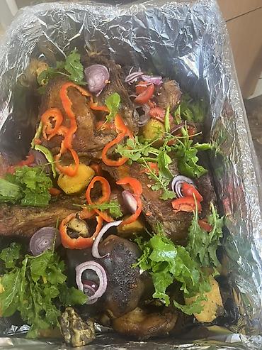 томаты: Козу гриль Таш кордо Запечённое мясное ассорти в фольгированном лотке — 2