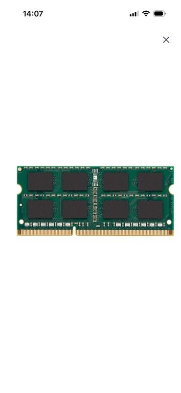 Modemlər və şəbəkə avadanlıqları: Noutbuk RAM modulu – SO-DIMM formatı - Yaddaş növü: DDR3/DDR3L