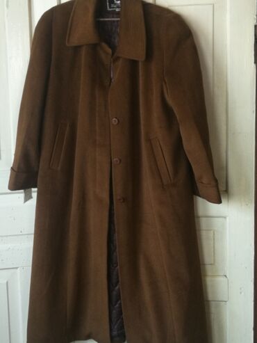 Пальто: Пальто 3XL, цвет - Коричневый