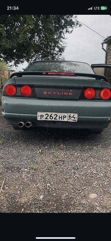 Транспорт: Nissan Skyline: 1996 г., Бензин, Седан — 2