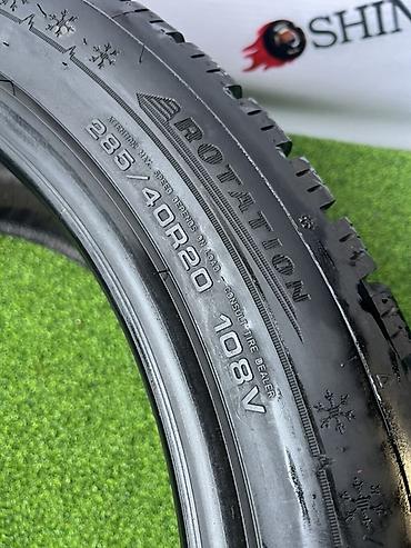 d 110: Шины 285 / 40 / R 20, Зима, Б/у, Пара, Внедорожные (АТ/МТ), Германия, Dunlop — 7