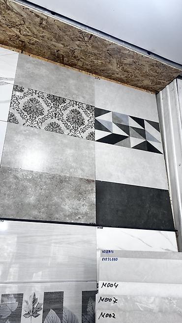 Керамогранит: Керамическая/керамогранитная плитка для пола и стен — светло‑серые и — 22