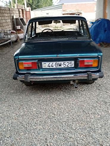vaz on susə: VAZ 2106, mavi rəng. Klassik sedan kuzov, xrom bamperlər və dördgöz ön — 2