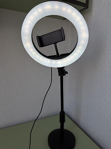 honor robot: Кольцевая LED-лампа для фото/видео с держателем для смартфона. - Три — 1