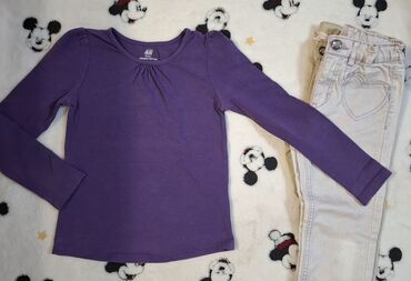 Paketi dečije odeće: Paket: Košulje, Majice, Pantalone, Za devojčice, uzrast: 5-6 godina — 5