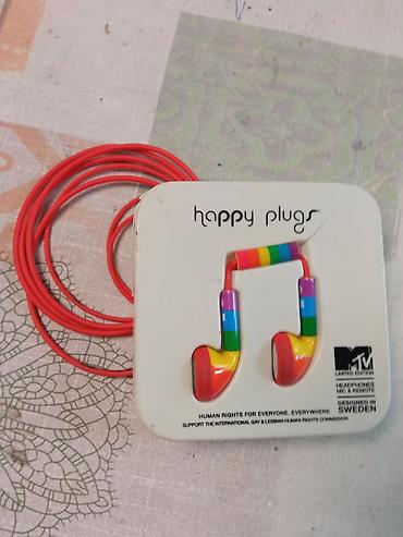 ajkula antena za auto: Happy Plugs žičane slušalice – MTV Limited Edition - Model: Happy — 2
