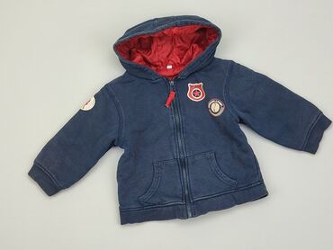 the north face kurtka niebieska: Kurtka 12-18 m, wzrost - 86 cm., Bawełna, stan - Zadowalający