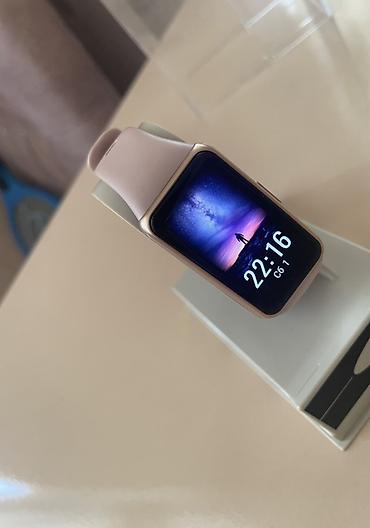 106 saat: Yeni, Smart qolbaq, Huawei, Bildirişlər, rəng - Çəhrayı — 6