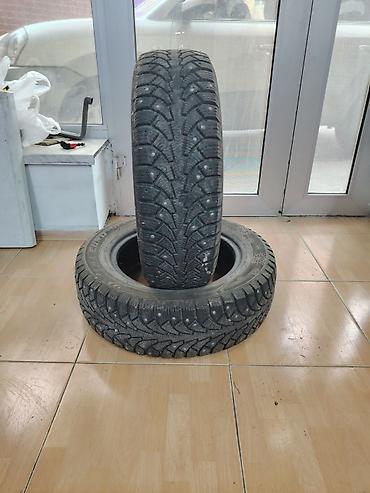 190 disk: KAMA EURO IK-579 qış təkərləri 2 ədəd, az işlənib - Ölçü: 195/65 R15 — 4