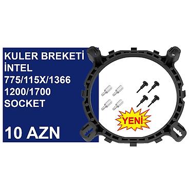 mini itx: Kuler Breketi “İntel 775/115X/1366/1200/1700” ⭐Kuler Breketi “İntel — 1