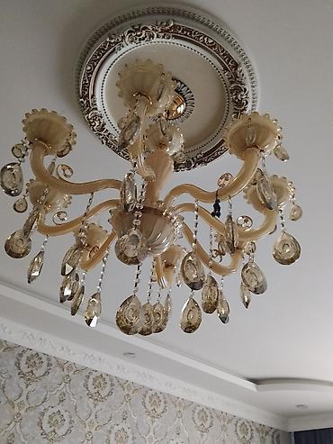 sud sagan pompa: Çılçıraq, 8 lampa, Keramika — 5