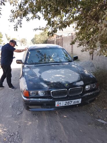 машина малинкий: BMW 740: 1994 г., 3 л, Автомат, Бензин, Седан