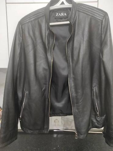 байкеры: Мужская куртка, XL, Zara, Новый, цвет - Черный, Самовывоз — 5