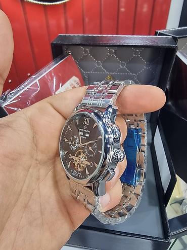 Личные вещи: Patek Philippe üslubunda kişi qol saatı – mexaniki/avtomatik mexanizm — 4