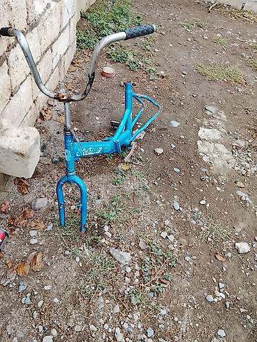 rus dili oyredirem: Uşaq velosipedi üçün ehtiyat hissələri – mavi rəngli çərçivə komplekti — 1