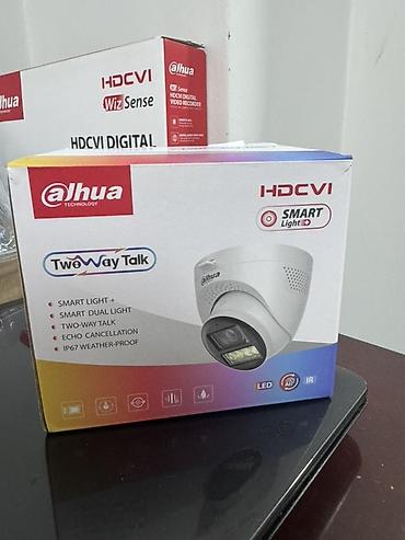 dahua kamera: Dahua HDCVI Two‑Way Talk təhlükəsizlik kamerası - HDCVI texnologiyası — 1