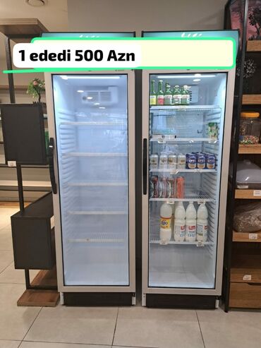 vitrin magaza: Vitrin soyuducu 1 eded 500 Azn 2 ededdir.2 ededi 1000 Azn yeni kimidir