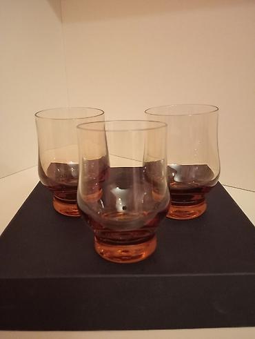 Qab-qacaq və mətbəx ləvazimatları: Qədəhlər, rəng - Qəhvəyi, Şüşə — 1