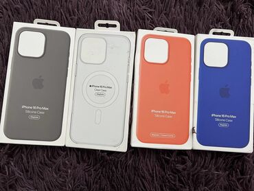 samsung a3 2017 ekran qiymeti: Apple iPhone 16 Pro Max üçün ORİGİNAL Silicone və Clear Case