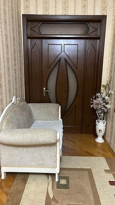 alca agaci: Taxta otaq qapısı – şüşəli dekorativ dizayn - Material: tam taxta — 5