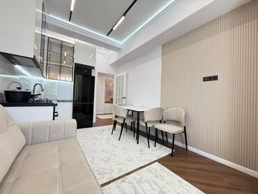 снять жилье в кыргызстане: 1 комната, 46 м², Элитка, 10 этаж, Дизайнерский ремонт
