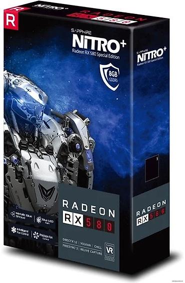 intel arc: Видеокарта для ПК, Б/у, ЖК Sapphire, Radeon RX, 8 ГБ — 1