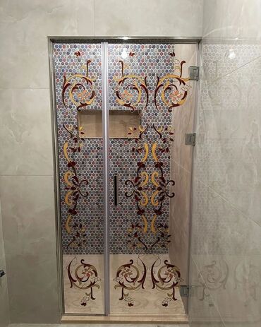 Duş kabinaları, arakəsmələr: Arakəsmə, Künc üçün — 6