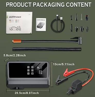 Alati za automobile: Multifunkcionalni starter za vozila 12 V sa ugrađenim — 6