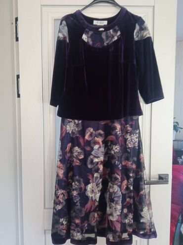 фиолетовое платье в пол: Платья Турция велюр 48-50 размер куплена дорого в отличном состоянии