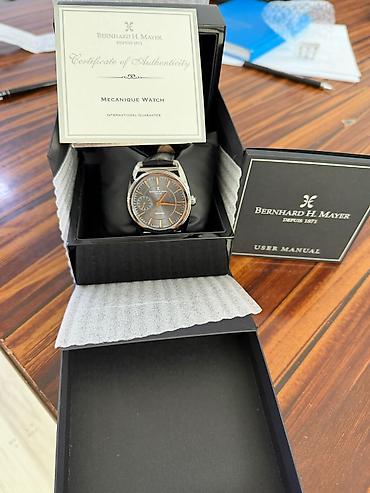 ilham aliyev watch: Yeni, Qol saatı, Bernhard Mayer, rəng - Qara — 1