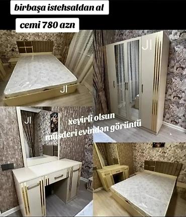 yataglar: İkinəfərlik çarpayı, Dolab, Yeni — 1