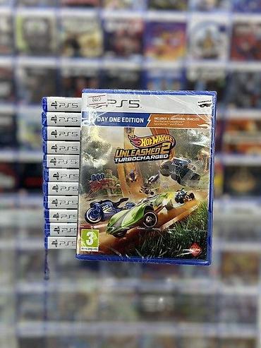 disk satisi: PlayStation 5 üçün "Hot Wheels Unleashed 2" oyun diski ✅Taksit — 1