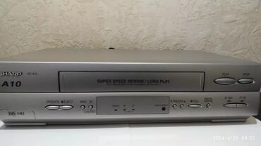 видео dvd: SHARP VC-A10 видео кассетный плеер (VHS ),б/у, рабочий в отличном