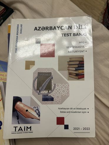 Testlər: Azərbaycan dili Testlər 11-ci sinif, TAİM, 1-ci hissə, 2022 il lalafo.az -da Testlər: Azərbaycan dili Testlər 11-ci sinif, TAİM, 1-ci hissə, 2022 il