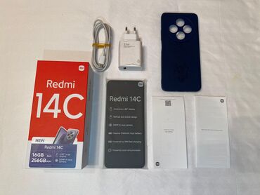 don modelleri 2022: Xiaomi Redmi 14C, 256 GB, rəng - Yaşıl, 
 İki sim kartlı, Face ID, Sənədlərlə