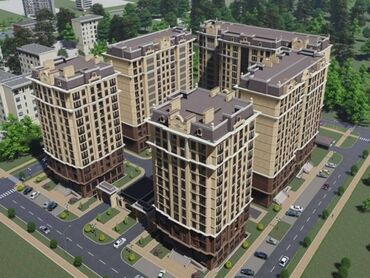 готовые квартиры от застройщика: 1 комната, 55 м², Элитка, 8 этаж, ПСО (под самоотделку)