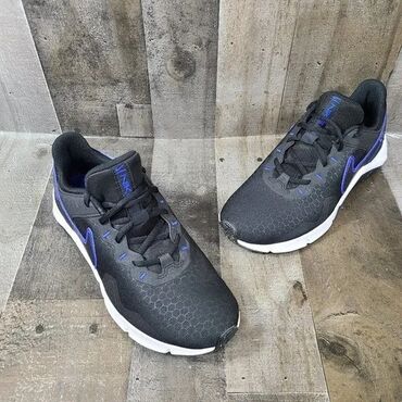 черные кроссовки: Оригинал кроссовки Nike Legend Essential 2 Royal Black Racer Blue