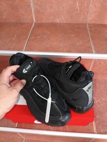 Ostala muška obuća: Nike Air Max 95 Sneakerboot All Black Nike Pakovanje-NOVO Uzivo su — 11