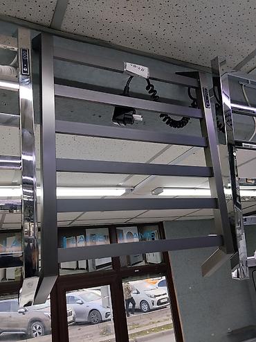 железный лестница: Электрический полотенцесушитель-лесенка в современном дизайне — 1
