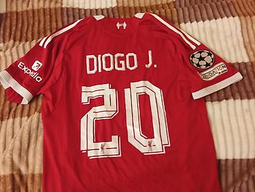 Futbolkalar: Futbolka, Adidas, L, rəng - Qırmızı — 1