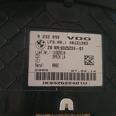 Panellər, şitlər: BMW F30/F32 üçün orijinal sürücü paneli (instrument cluster) - — 4