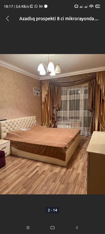 Uzunmüddətli kirayə mənzillər: Azadlıq prospekti, 8-ci mikrorayon Azadlıq metrosunun yaxınlığında -da lalafo.az — 4 Uzunmüddətli kirayə mənzillər: Azadlıq prospekti, 8-ci mikrorayon Azadlıq metrosunun yaxınlığında — 4