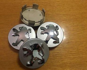 Gume i felne: ČEPOVI POKLOPCI ZA FELNE PEUGEOT 3D 60MM/56MM - ORIGINALNI | — 2
